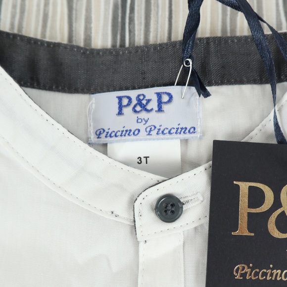 PICCINO PICCINO shirt, boy's size 3T - Picture 4 of 4